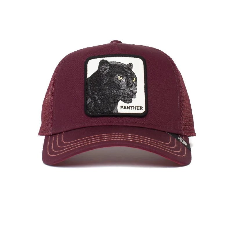 Goorin Bros - Animal Trucker Cap - Panther - Maroon