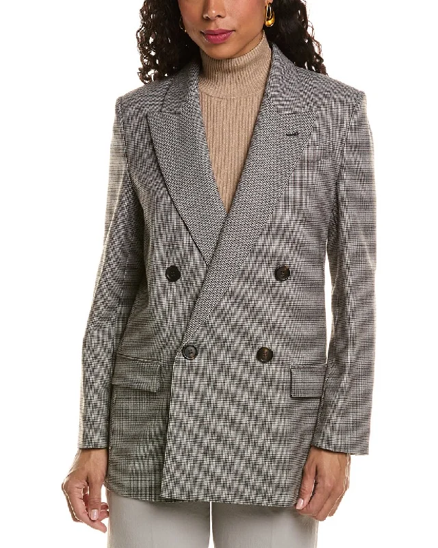 Brunello Cucinelli Wool-Blend Blazer