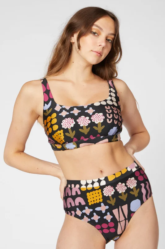 Elsie Patchwork Bikini Bottom