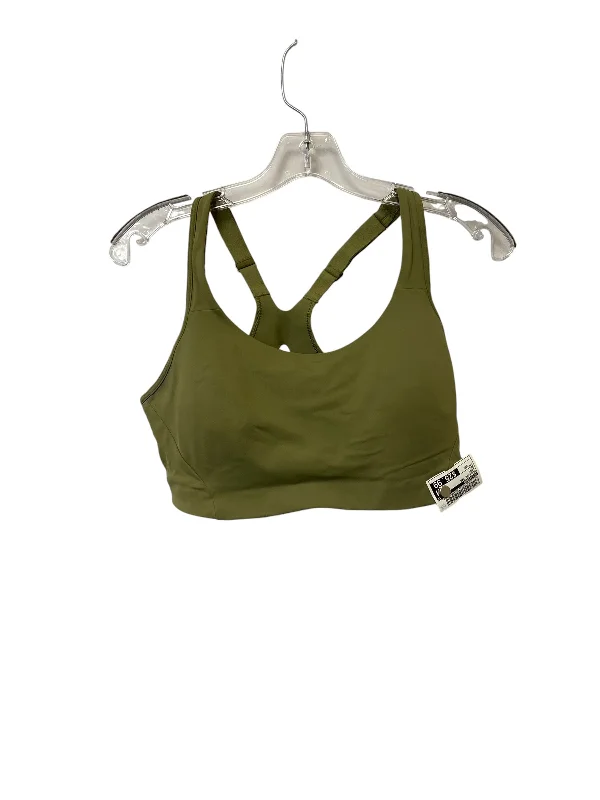 Athletic Bra By Lululemon In Green, Size: 36d