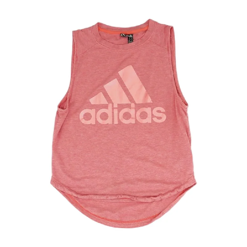 Red Solid Active Tank